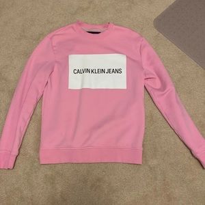 Calvin Klein sweater pink
